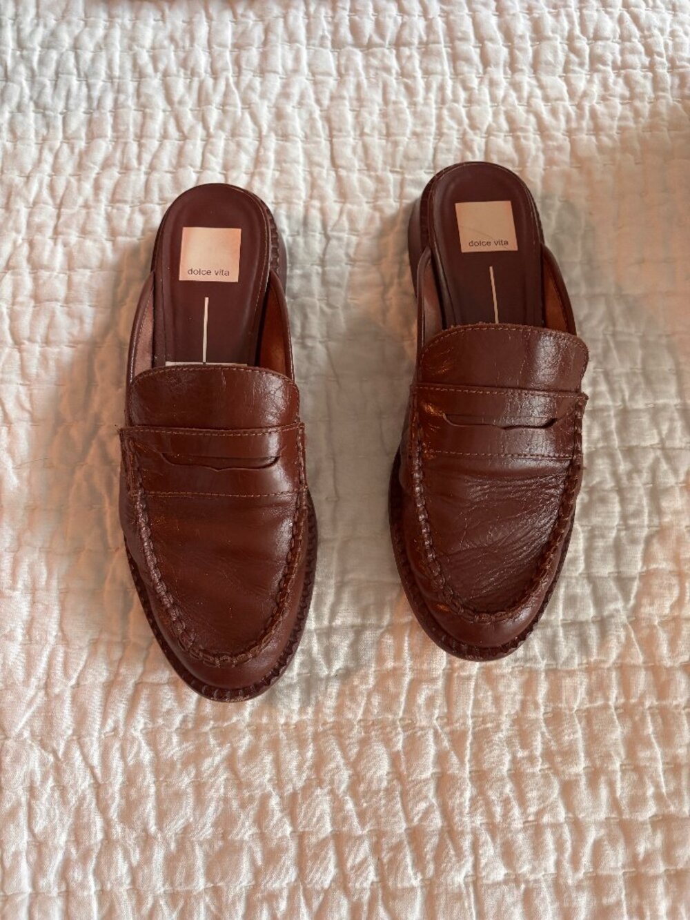 Havan Loafer Mule Dolce Vita Brown 7.5